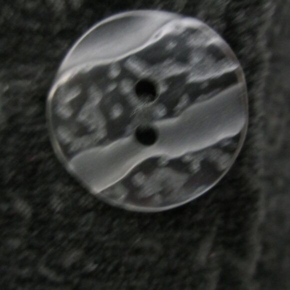 Habitat Womens Small Black Long Sleeve Textured Velour Blazer Jacket S - Picture 2 of 5